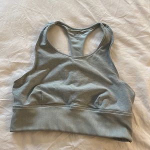 Light blue Alo Yoga sports bra (size medium)
